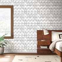 Wayfair | Mid-Century Modern Self-Adhesive Wallpaper You'll Love